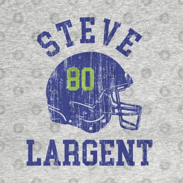Steve Largent Seattle Helmet Font by TodosRigatSot
